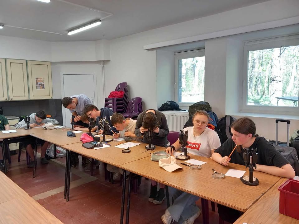 Stage des 3e bio à Mozet